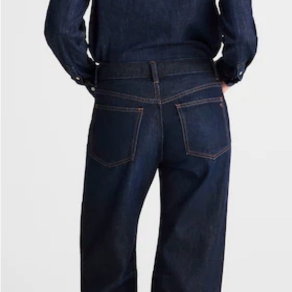 Madewell Women's Dark Blue Ankle Jeans